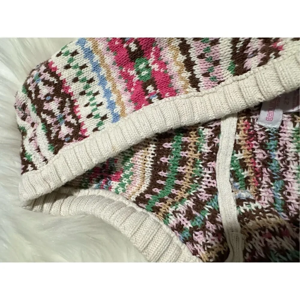 Genuine kids Oshkosh B’gosh hand knitted sweater 2t